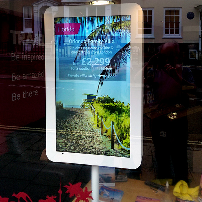 Technology - Kiosks - Kiosk Enclosure for Window Displays Technology - Kiosks - Kiosk Enclosure for Window Displays